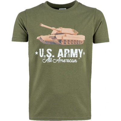 101INC triko dětské U.S. ARMY TANK krátký rukáv