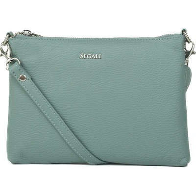 Segali dámska kožená crossbody kabelka A6C sage