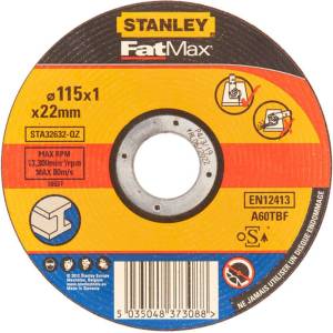 STANLEY - Режещ диск за метал 115x22, 23 мм STA32632-QZ (STA32632-QZ)