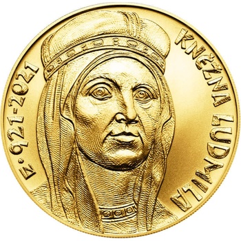 Česká mincovna zlatá minca 10000 Kč Kněžna Ludmila Standard 31,107 g