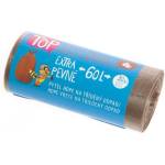 Pytle Торби за сортирани отпадъци 60л кафяви 30 бр