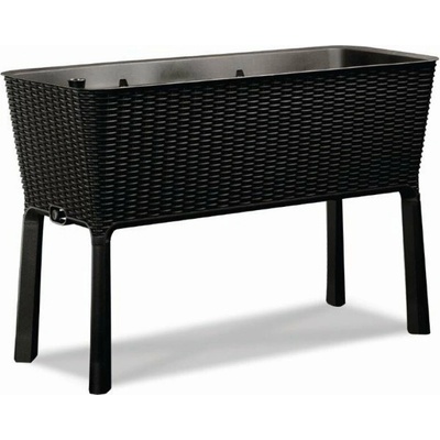 Keter Kvetináč Easy Grow grafitový 114 x 75,7 x 49,3 cm grafitový