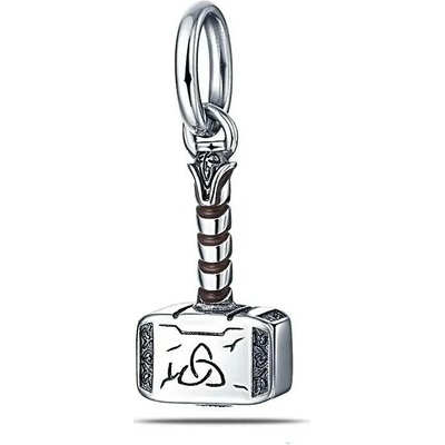 P&J Jewellery Stříbrný visací přívěsek Thórovo kladivo SBA25