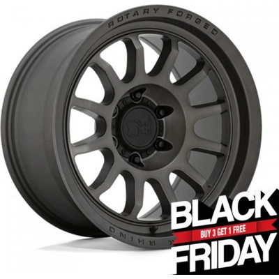 BLACK RHINO RAPID 8,5x20 6x114,3 ET0 matte brushed gunmetal