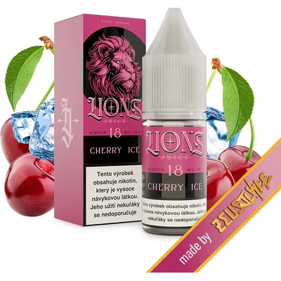 Lions Juice Cherry Ice freebase 10 ml 6 mg