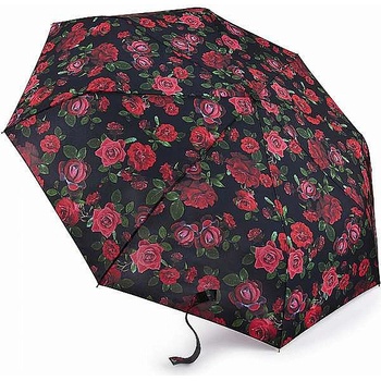 Fulton dark romance L354 dámský skládací deštník fialový