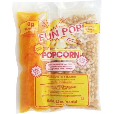 FunPop Popcorn kukurica tuk soľ 156 g