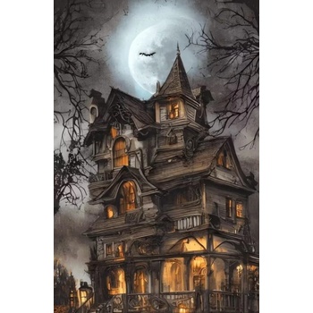Norimpex - Puzzle Diamant painting: Haunted house 30x40cm - 1 - 39 piese
