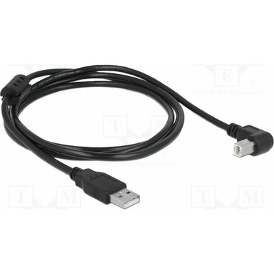 Delock 84810 USB 2.0 USB A vidlice USB B konektor 90° nahoru/dolů