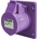 ELMARK Ec690 КОНТАКТ ЗА ВГРАЖДАНЕ 16А ip67 2p 24v ac (ec69402)