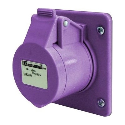 ELMARK Ec690 КОНТАКТ ЗА ВГРАЖДАНЕ 16А ip67 2p 24v ac (ec69402)