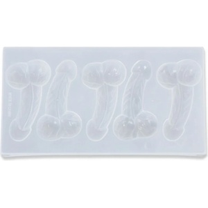  Форма за лед с хумористични пенис форми - Penis Ice Cube Tray (D-244767)