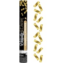 Konfety vystreľovacie zlaté pásky 40cm