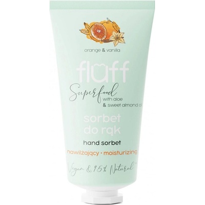 Fluff Крем-сорбе за ръце, портокал и ванилия, 50 ml