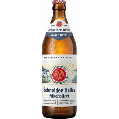 Schneider Helles Alkoholfrei 0% 0,5 l (sklo)