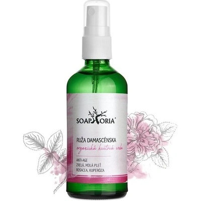 Soaphoria Damašská růže květová voda 100 ml