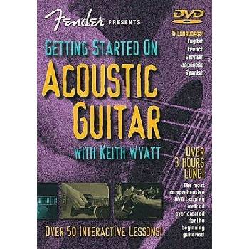 Fender Presents Getting Started On Acoustic Guitar video škola hry na kytaru