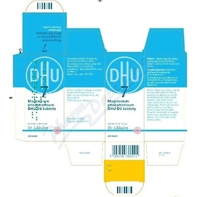 Schüsslerove soli Magnesium phosphoricum DHU D6 200 tabliet