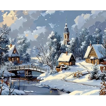 Картина за рисуване по номера 40 х 50 см. r983