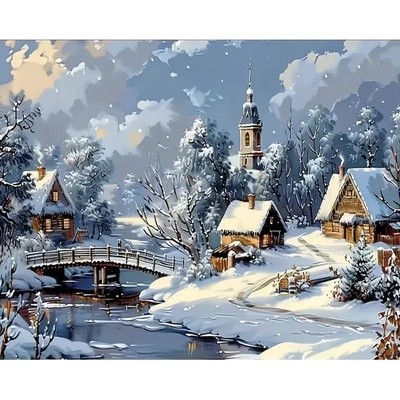 Картина за рисуване по номера 40 х 50 см. r983