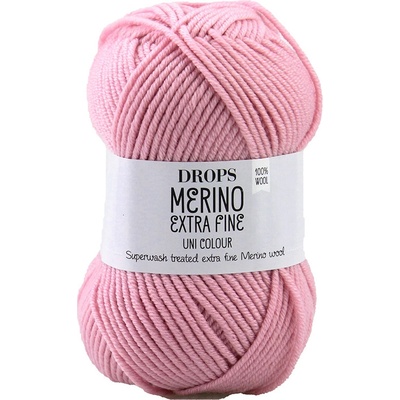 Drops Merino Extra Fine 16 světlá růžová