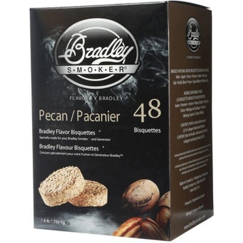 Bradley Smoker brikety na údenie Pecan-orech 48 ks