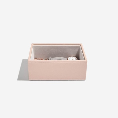 Stackers box na šperky Blush Mini Open Layer růžová