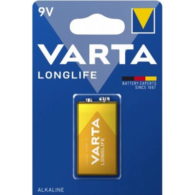 VARTA Алкална батерия VARTA - Longlife, 9V, 1 бр (4122101411)