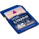 Paměťové karty Kingston SDHC 16 GB Class 4 SD4/16GB