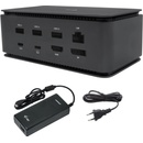i-Tec USB4 Metal Docking station Dual 4K HDMI DP with Power Delivery 80 W + i-tec Universal Charger 112 W USB4DUALDOCK100W