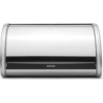 Brabantia Кутия за хляб ROLL TOP 32 см, матова стомана, Brabantia (BRAB348907)