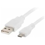 LANBERG micro USB 1.0m white