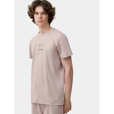 4F pánske tričko SS23TTSHM296 beige