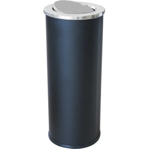 HORECANO G-Кош за отпадъци с люлеещ капак ЧЕРЕН 25x61см(89009-001) (018514)