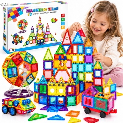 Doris Magnetické kocky 130 dielikov