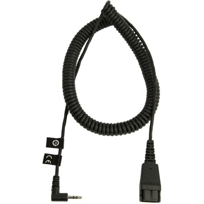Jabra Свързващ кабел Jabra 8800-01-46, QD към 2.5 mm жак, 2m, черен (8800-01-46)