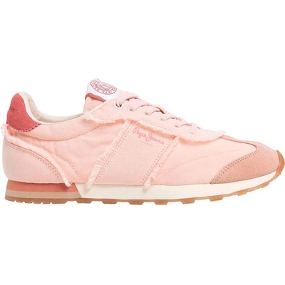 Маратонки Pepe jeans Once Twill trainers - Pink (Powder Rose Pink)