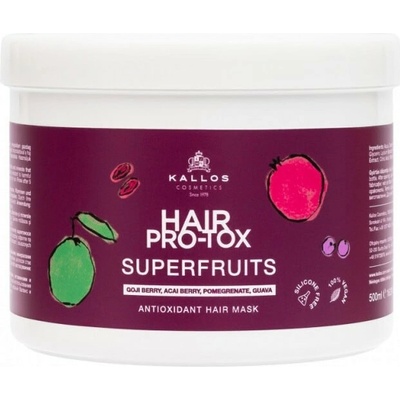 Kallos Pro-Tox SuperFruits Antioxidant Hair Mask 500 ml