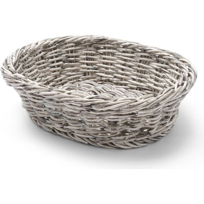 Oválný koš, HENDI, Světle šedá, 250x190x(H)65mm
