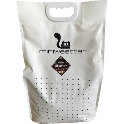 Wee litter Miniweetter Chocolate - Биоразградима соева котешка тоалетна с аромат на шоколад