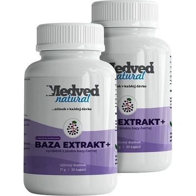 Medveď natural Baza Extrakt+ 2× 30 kapsúl