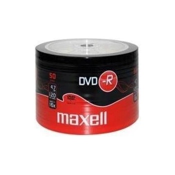 Maxell Дискове DVD-R MAXELL, 4, 7 GB, 16x, 50 бр (ML-DDVD-R4.7-50-SH)