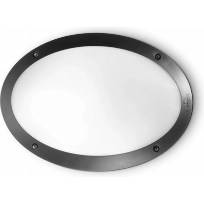 Polaris Outlet Овален фасаден аплик Ideal Lux Maddi | IP66 | E27 | Цена 19, 30€ (37, 76 лв) (IL096704)