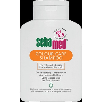 SebaMed šampon na barvené a oslabené vlasy 200 ml