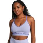 Under Armour Seamless Low Long Sports Bra - Purple