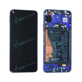 LCD Displej + Dotykové sklo + Přední kryt Honor 20, Nova 5T - originál