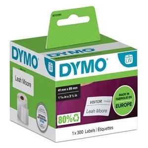 DYMO Етикет, LW принтер, сменяем, 41x89 mm, 300 етикета, DYMO S0722560 (S0722560)