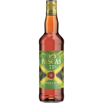 Old Pascas Dark Rum 73% 0,7 l (holá láhev)