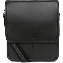 Hexagona kožená pánská taška Crossbody 469548 černá