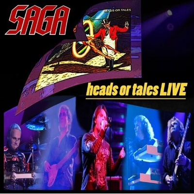 SAGA: HEADS OR TALES: LIVE, CDdigi